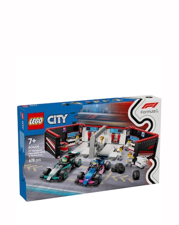 LEGO City F1 Garage & Mercedes-AMG & Alpine Cars Set 60444
