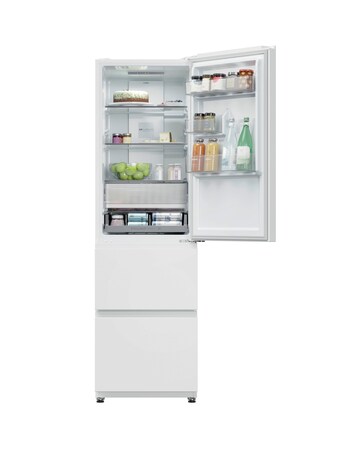 Haier Series 3 HTR3518ENMWK 185cm 60/40 Fridge Freezer White + Install