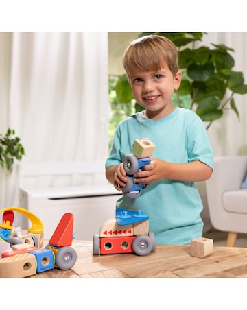 Melissa & Doug Blockables Vechiles Play Set