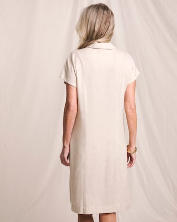 Julipa Linen Mix Shift Dress
