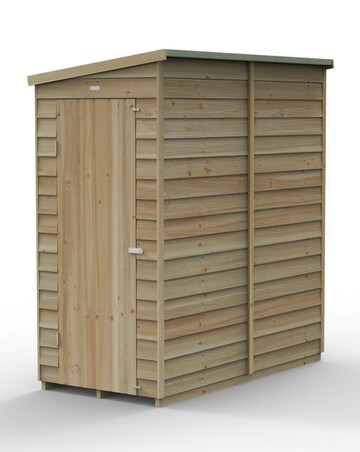 4LIFE Pent Shed 6x3 - Single Door - No Windows (Home Delivery)