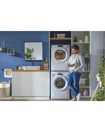 Candy Smart Pro Inverter CROE H9A3TE-80/N Wifi 9kg Heat Pump Tumble Dryer White