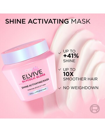 LOreal Paris Elvive Glycolic Gloss Core Diamond Mask 300ml