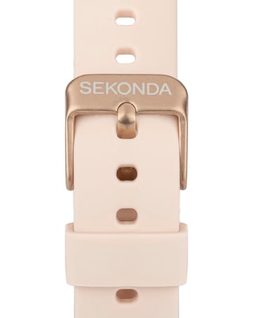 Sekonda Track Smart Watch - Rose Gold Plastic Case & Pink Silicone Strap