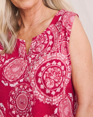 Julipa Pure Cotton Printed 2 Pack Vest