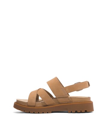 Timberland Clairemont Way Beige Nubuck Sandals