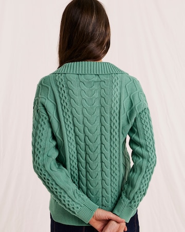 Julipa Cotton Cable Jumper