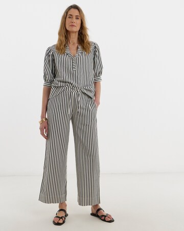 Stripe Short Sleeve Tunic