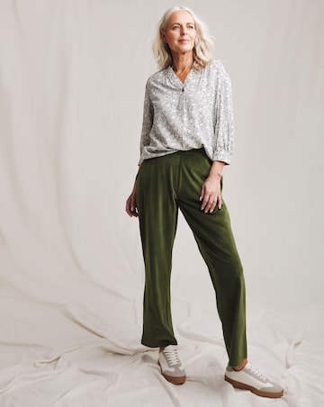 Julipa Jersey Cord Wide Leg Trouser
