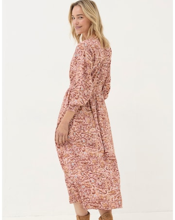 FatFace Estelle Wild Pasiley Midi Dress
