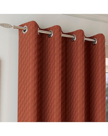 Tokyo Velvet Eyelet Curtains
