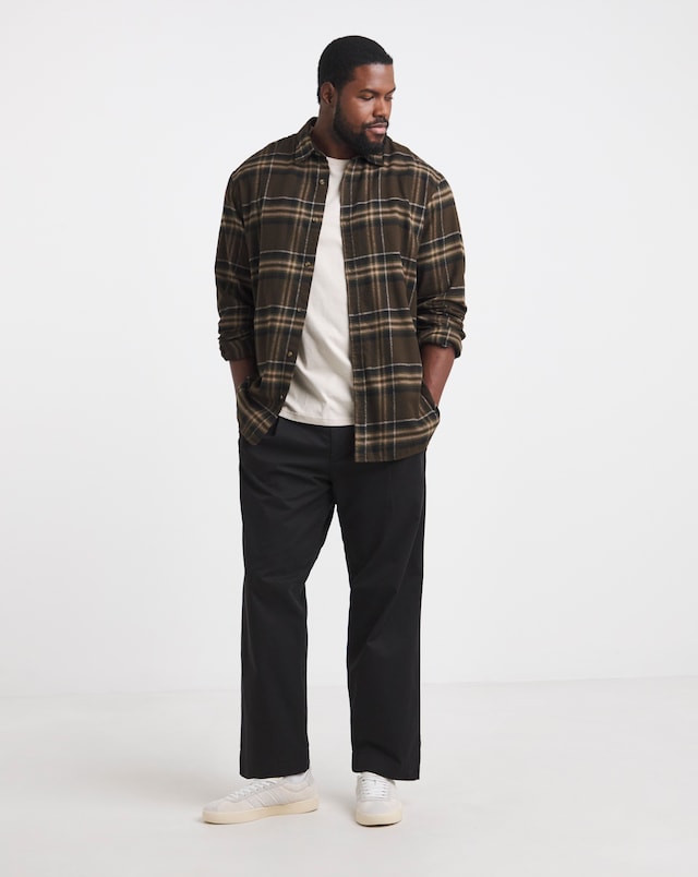 Jack & Jones Owen Cade Pleated Trouser - Black
