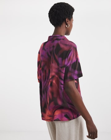 Crinkle Short Sleeve Resort Shirt