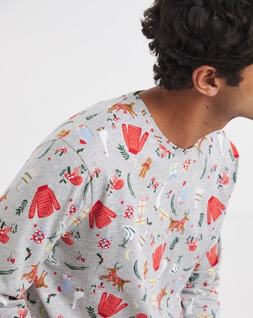 Pretty Secrets Christmas Matching Family Pyjama Set Mens