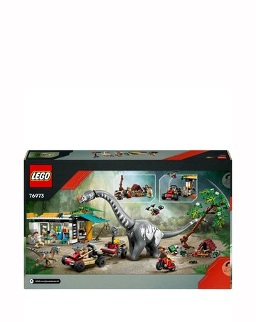 LEGO Jurassic World Raptor & Titanosaurus Tracking Mission Dinosaur 76973