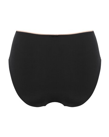 Pour Moi Atelier High Waist Deep Knicker Black/Cosmetic