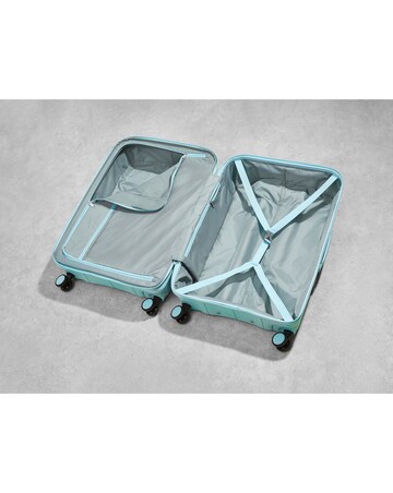 Rock Pixel Medium Suitcase - Pastel Blue