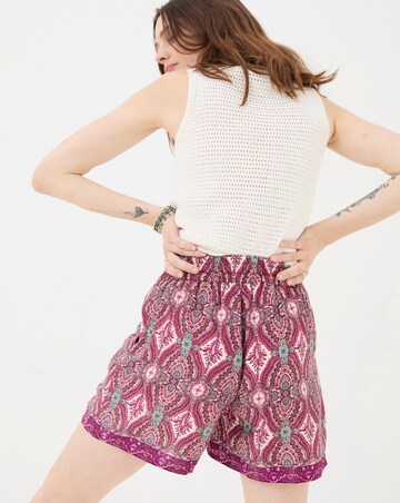 FatFace Flippy Detail Paisley Short