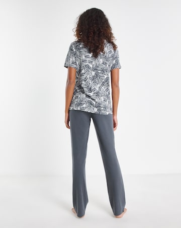 Value (2 Pack) Pyjama Sets Palm Print