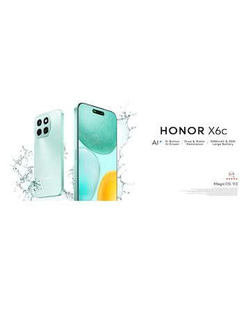 Honor X6c 128GB - Emerald Green