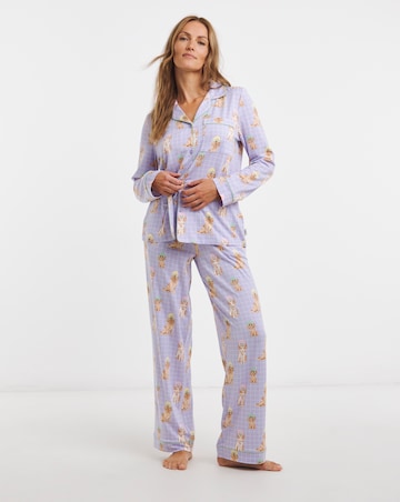 Chelsea Peers Classic Long Button Up Set