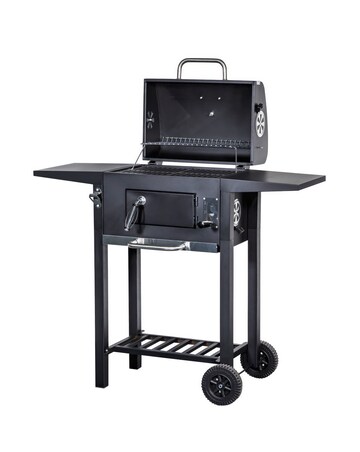 George Foreman Large Smoker Charcoal BBQ