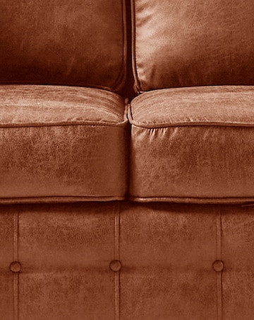 Oakland Faux Leather 3 Seater Sofa