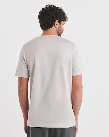 Folio Premium 100% Supima Mercerised T-Shirt- Light Stone