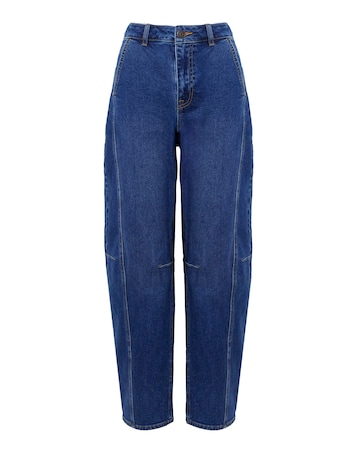 Dark Blue Authentic Tapered Jeans