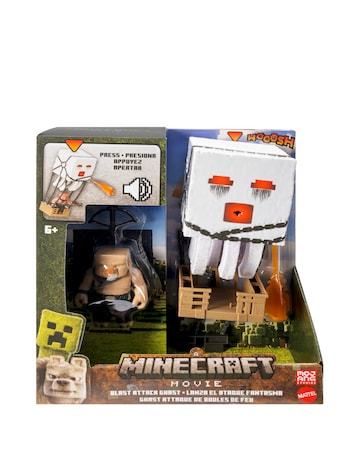 Minecraft Blast Attack Ghast Action Figure Set
