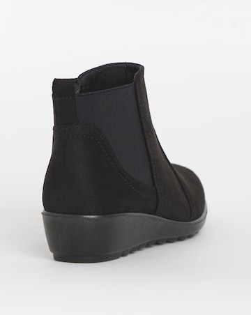 Cushion Walk Elastic Ankle Boot E Fit