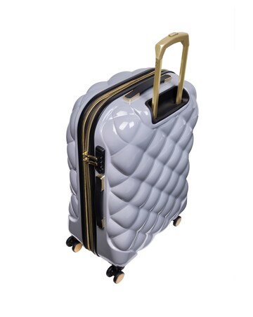 IT Luggage St Tropez Trois 3pc Suitcase Set - Silver
