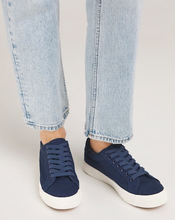 Busselton Lace Up Leisure Pumps Extra Wide EEE Fit