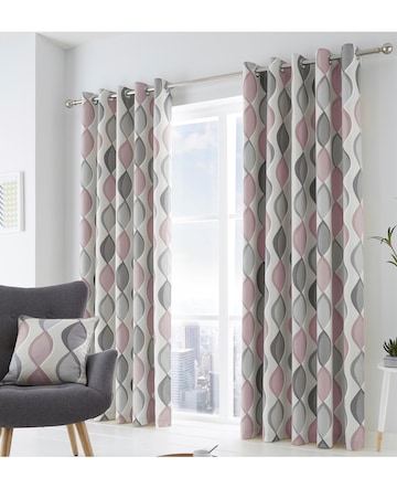 Fusion Lennox Eyelet Curtains