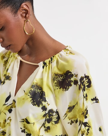 Joanna Hope Blouse With Neck Detail