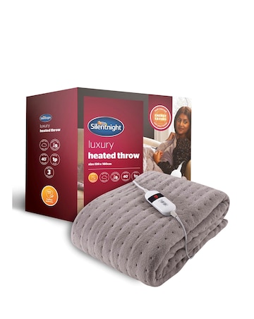 Silentnight Luxury Heated Throw