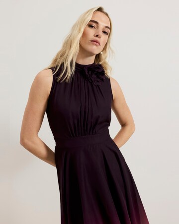 Phase Eight Maybel Ombre Corsage Chiffon Dress