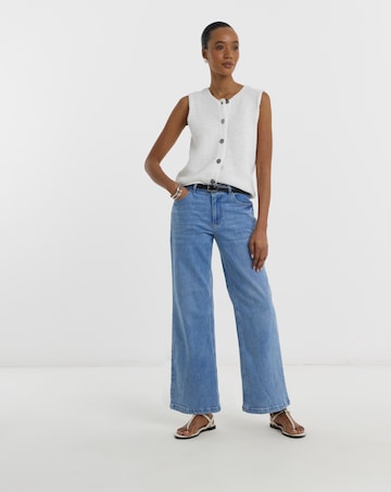 JdY Martha Sleeveless O-Neck Knitted Vest