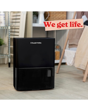 Russell Hobbs RHDH1001B 10 Litre Dehumidifier - Black