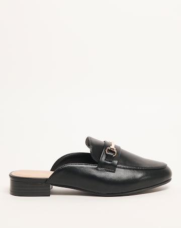 Mule With Trim Detail Extra Wide EEE Fit