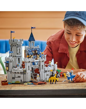 LEGO Creator 3in1 Medieval Horse Knight Castle Playset 31168