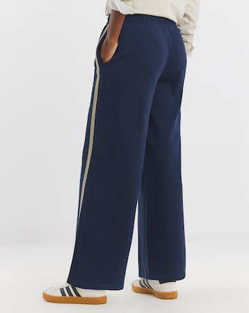 Side Stripe Wide Leg Jogger