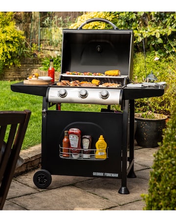 George Foreman 3 Burner Gas BBQ
