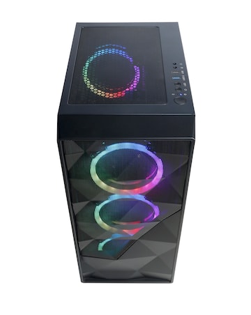 CyberPowerPC Eurus AMD Ryzen 5 5600G, 8GB RAM, 500GB NVMe SSD Gaming Bundle