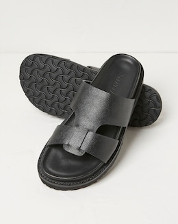FatFace Edie Leather Chunky Sole Sandal