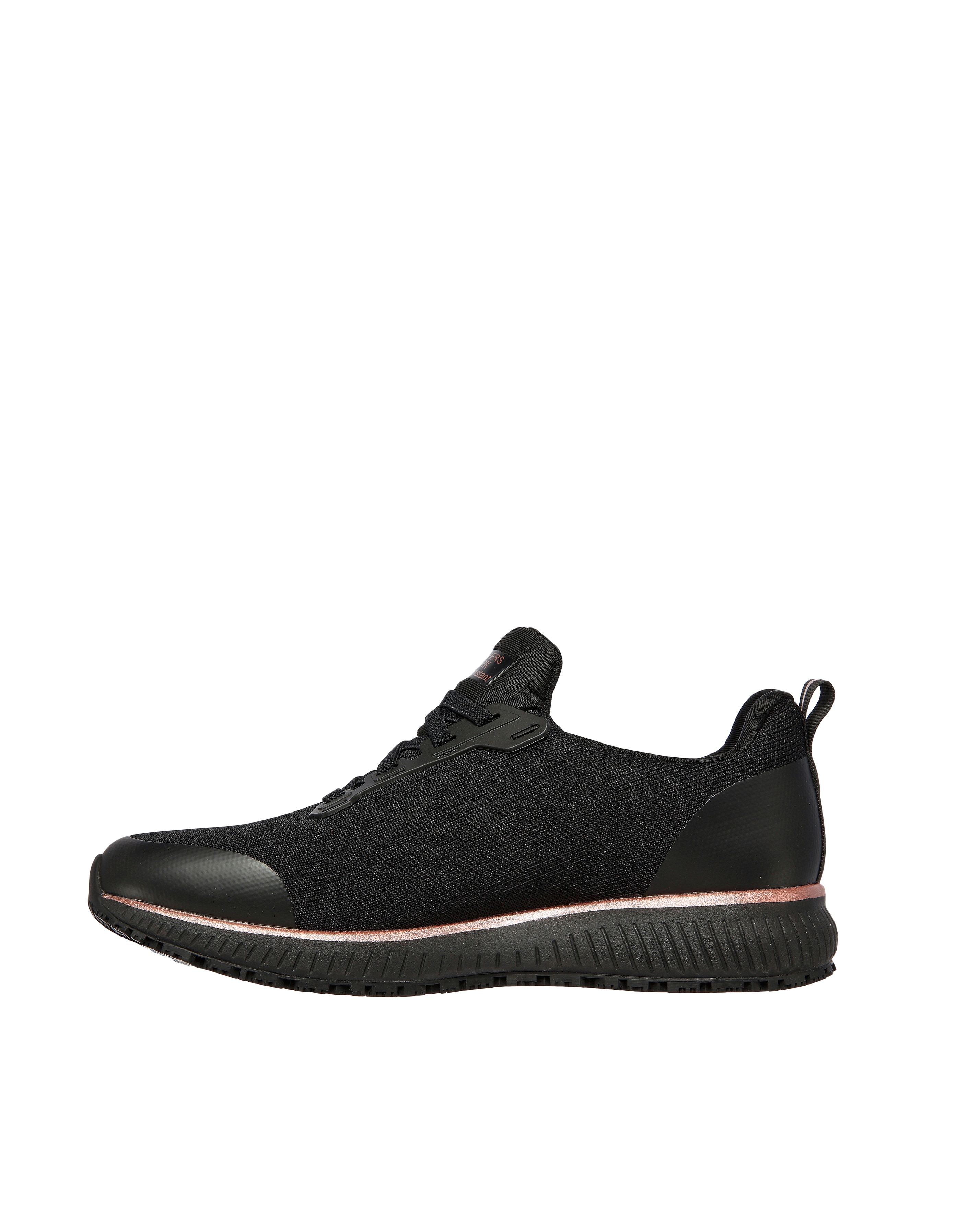 black rose gold shoes