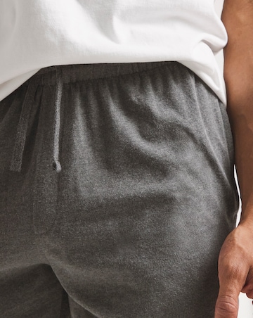 2 Pack Jersey Lounge Shorts- Black/Charcoal