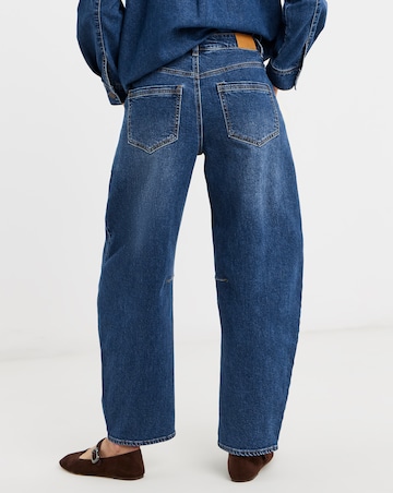 Dark Blue Authentic Tapered Jeans