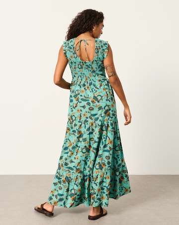 FatFace Anais Batik Maxi Dress