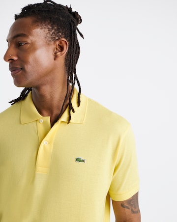 Lacoste Classic Short Sleeve Pique Polo - Yellow